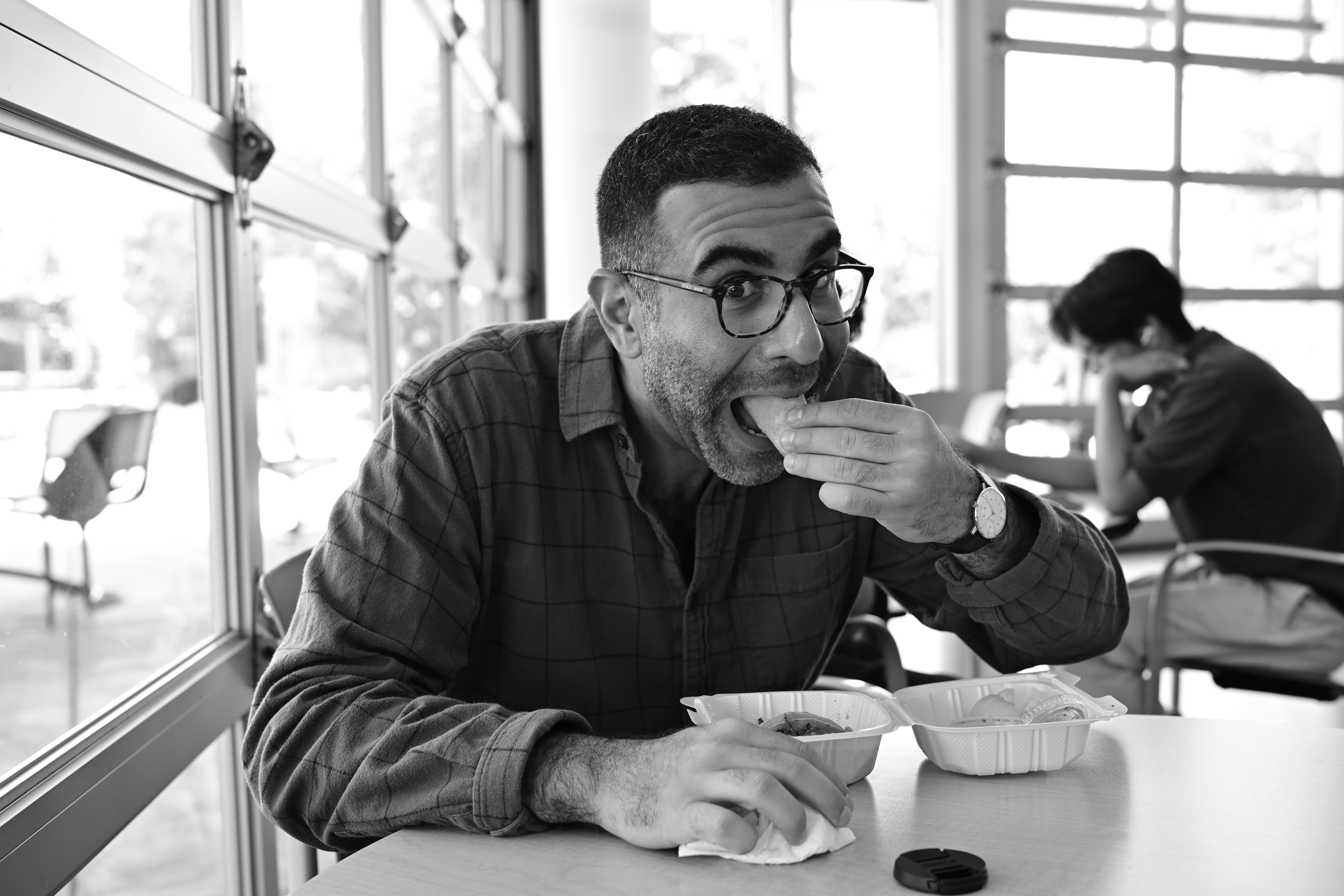 A taco photo from Shervin's camera roll